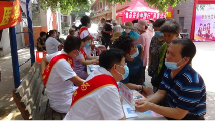 沈陽市安寧醫(yī)院參與北站街道新時代文明實踐志愿服務(wù)大集 聚焦社會經(jīng)濟咨詢服務(wù)